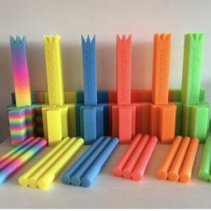 Glow Kubb roze